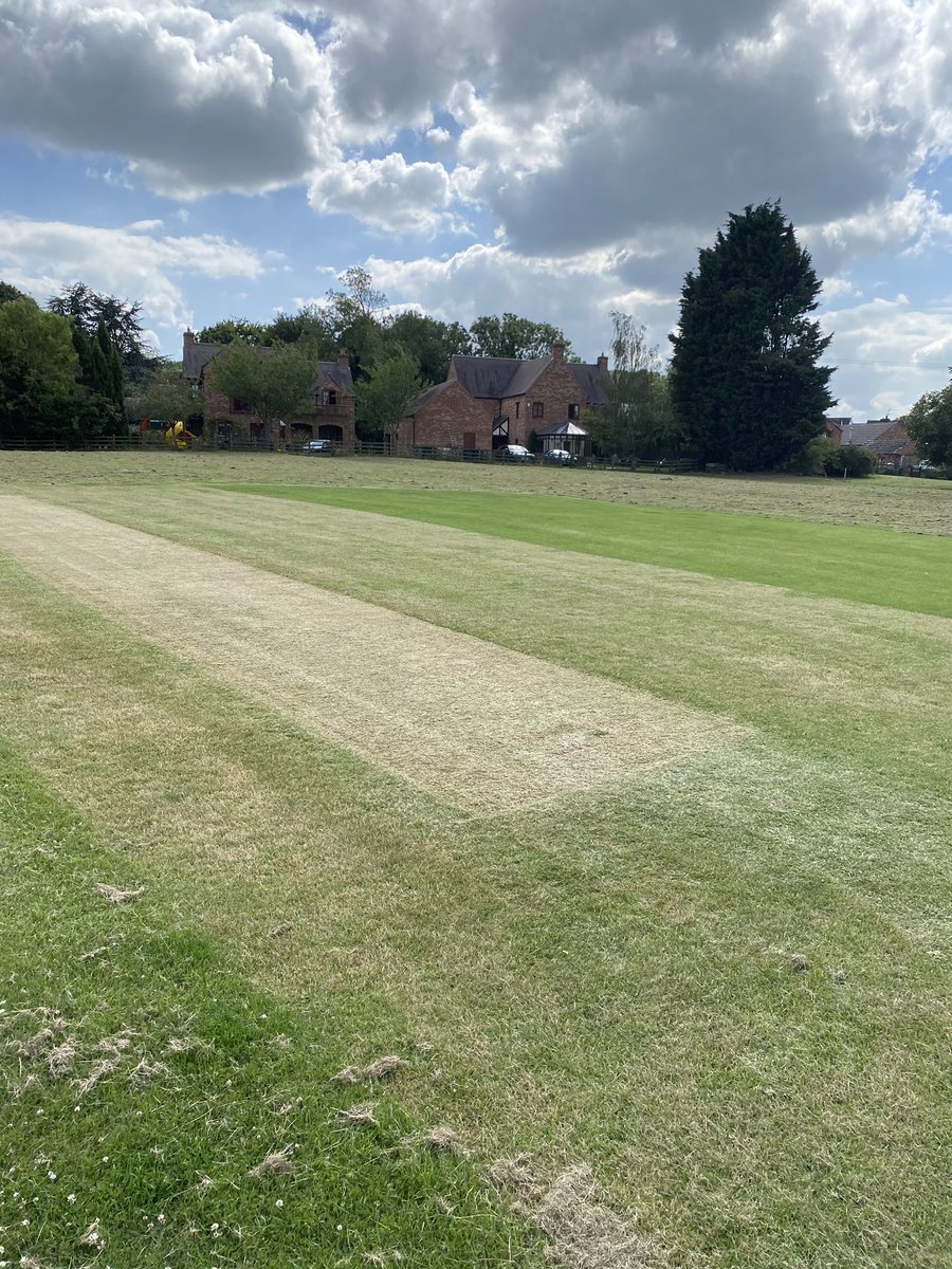 FlecknoeCc's tweet photo. Our ground is prepared ready ahead of the first Flecknoe CC  nets today. Safety is paramount for the club so we have taken every precaution to ensure it is as safe as possible for our players. #recreationalcricket #cricketisback https://t.co/mS5GffZ6zw