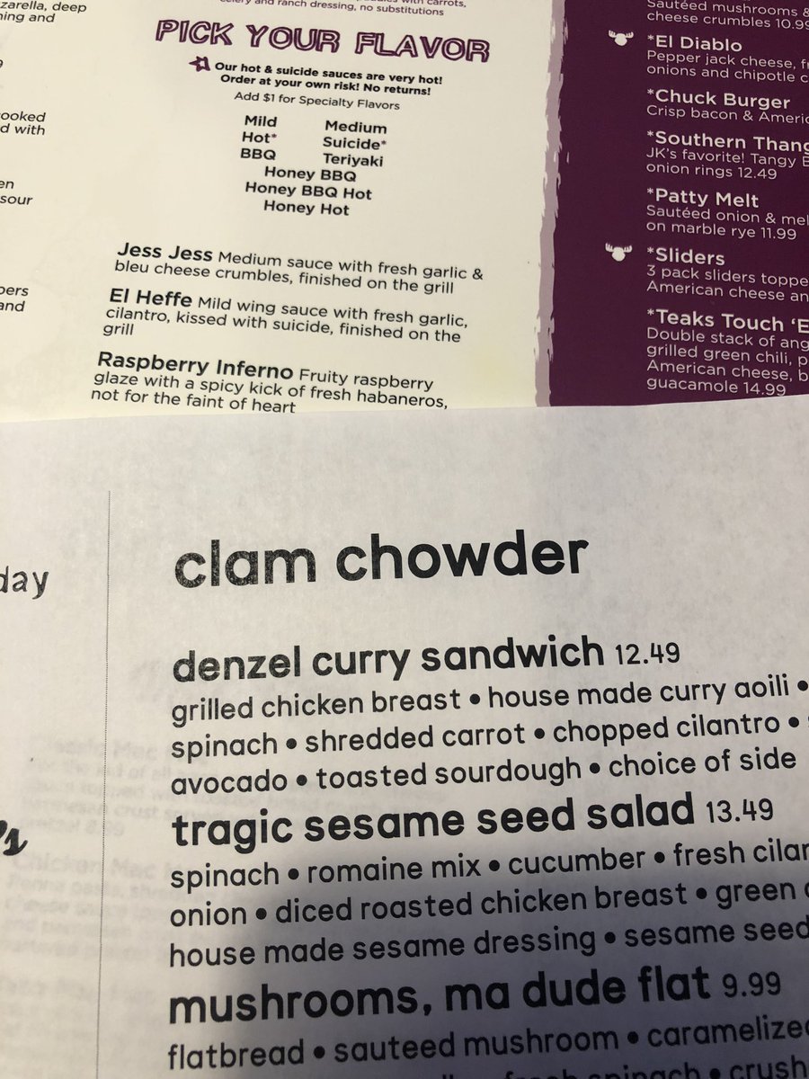 Yo <a href="/denzelcurry/">Denzel Curry</a> I just ordered the you sandwich at Teakwoods. It was actually really good. #ZXLTRXN