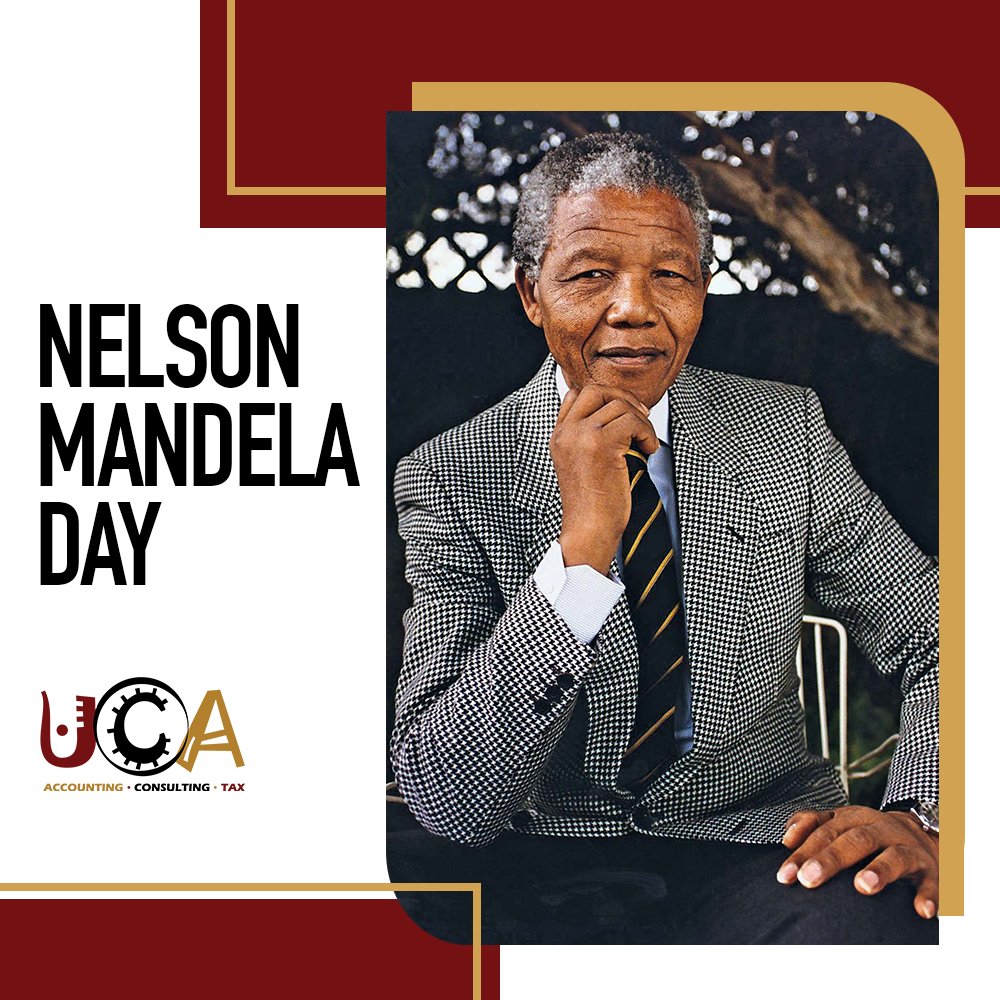 ucaccountants's tweet photo. Today we Celebrate the 10th Anniversary of International Mandela Day 🇿🇦

"Education is the most powerful weapon which you can use to change the world.”

#MandelaDay #Madiba #InternationalMandelaDay #Mandela #NelsonMandela #NelsonMandelaDay https://t.co/fhlFaprZpa