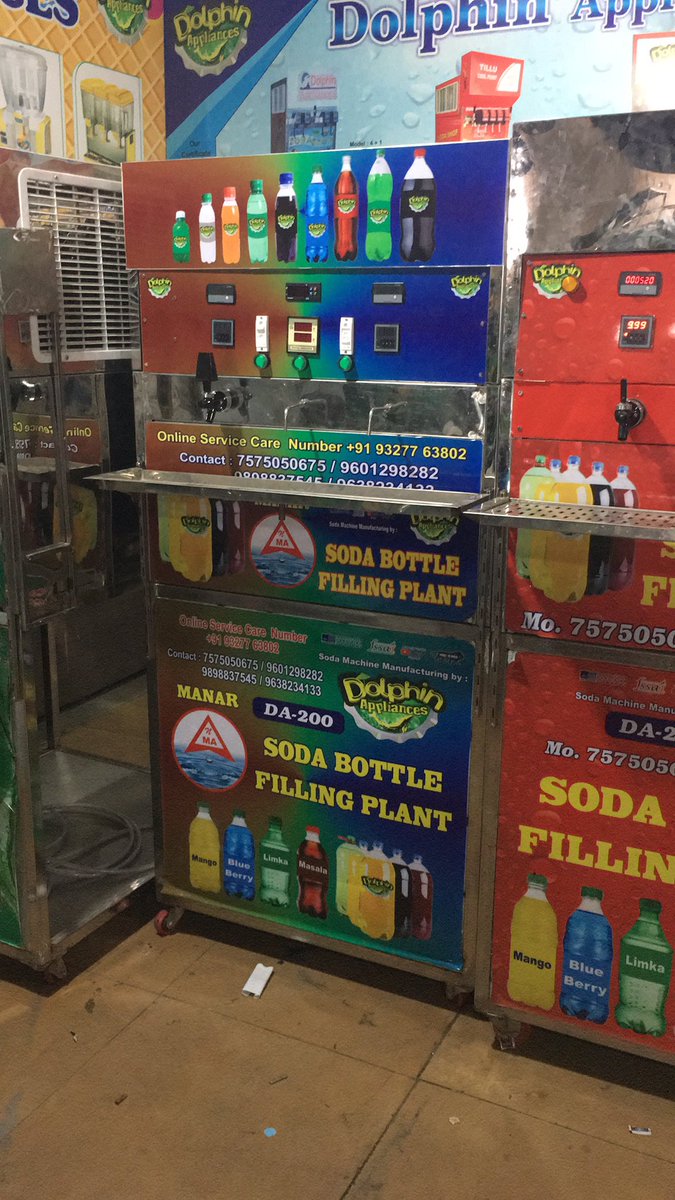 dolphin_soda's tweet photo. Dolphin Appliances
Bottle Filling Machine
One of the highest paying business
In 2020.
Know more about this๐๐
https://t.co/QDNSaU7lih
#Dolphinappliances
#Sodafillingmachine
#Sodafillingplant
#Bottlefillingmachine
#Petbottleplant
#Worldwide #Contact
#Monster1stWin https://t.co/evy8XodO3r