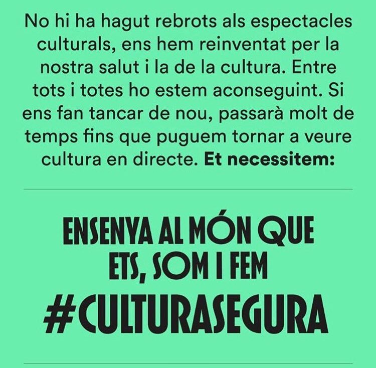 #soscultura
#culturasegura