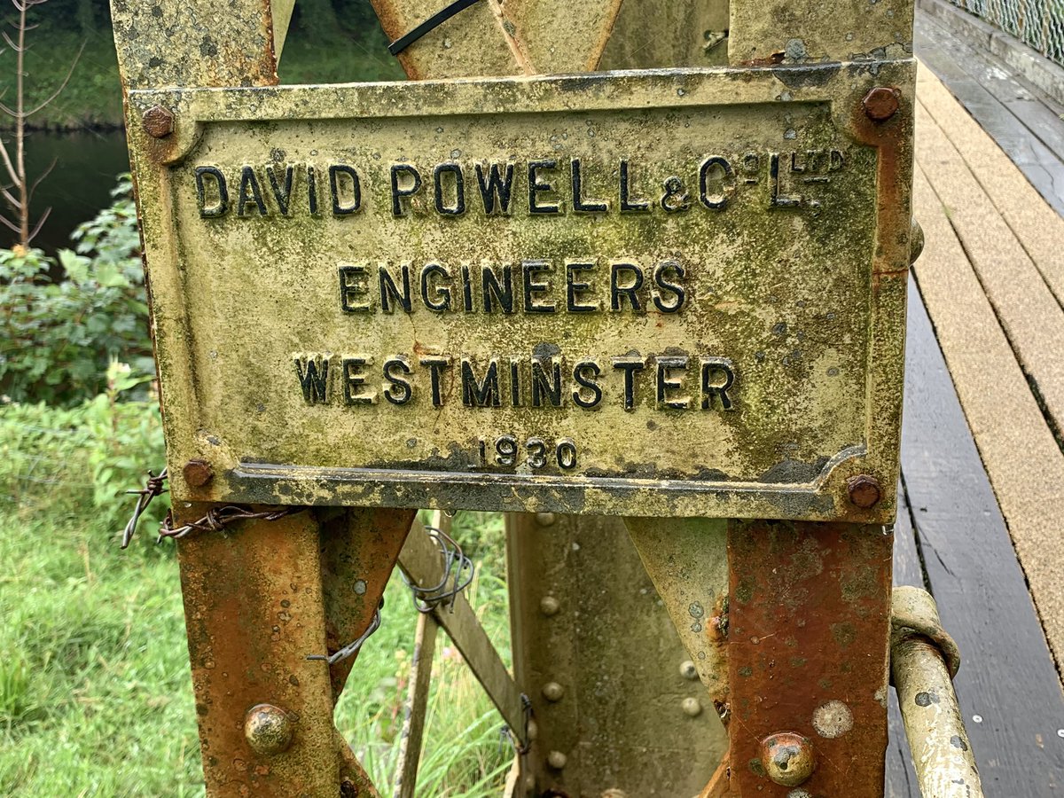 merseyview's tweet photo. Sappers Suspension Bridge is very bouncy to walk on as @phos1962 and I discovered #bridges #welshlove #sappersbridge https://t.co/rDI1ZN2wh0