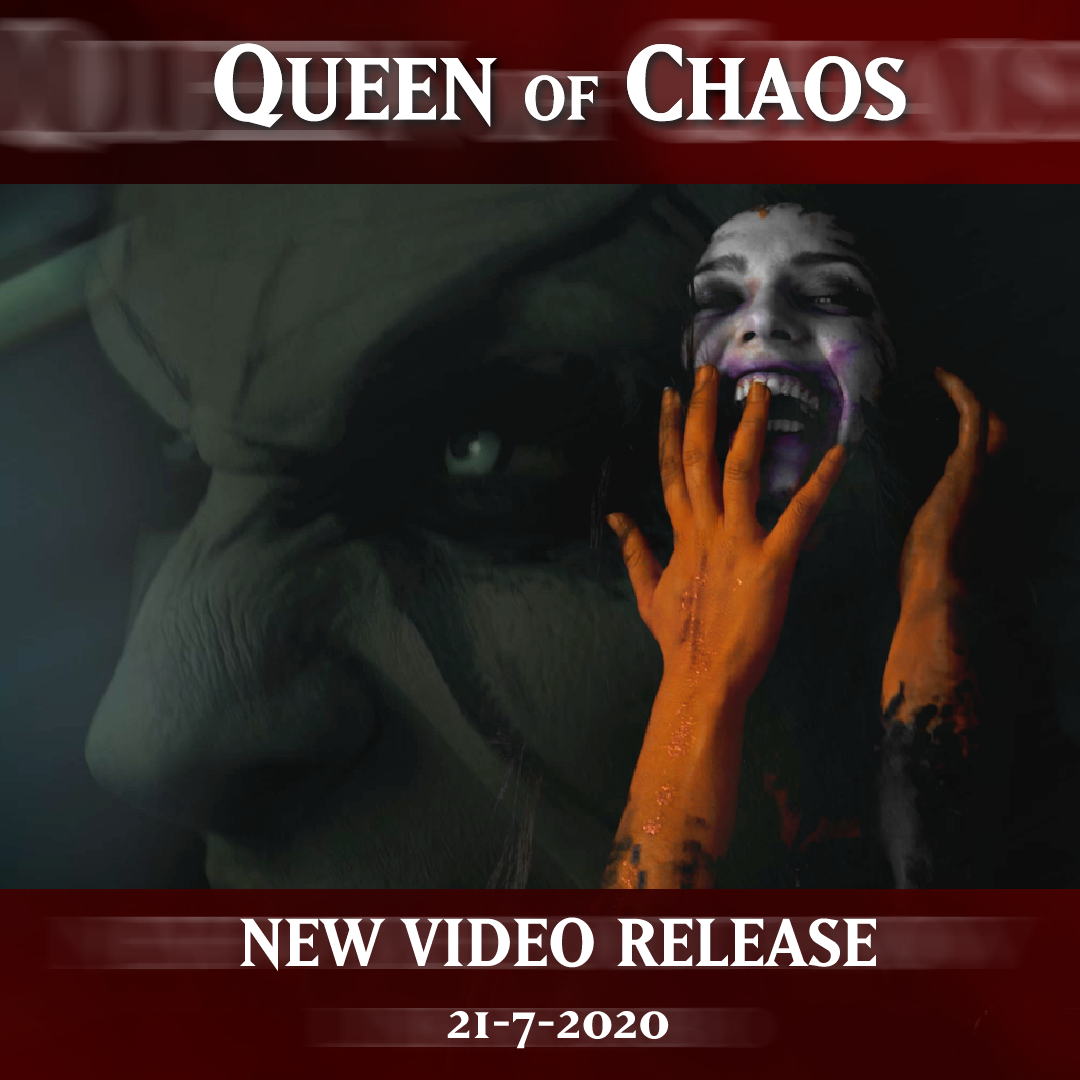 La bandada vuelve, y "Queen of Chaos" verá la luz el martes 21 de Julio.
¡Preparáos para lo que viene!
<a href="/VampireProds/">Vampire Productions</a>