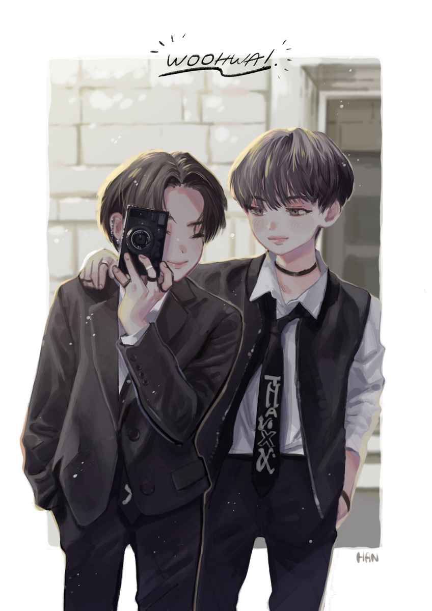 「??

#ATEEZfanart 」|한のイラスト