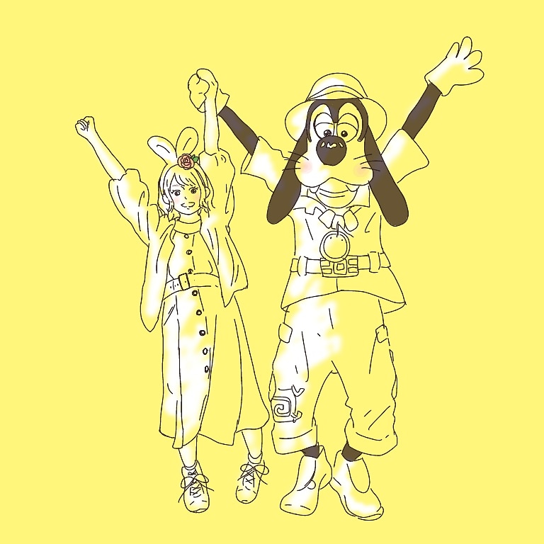 黄金のムスメ 手書きイラスト 新発売