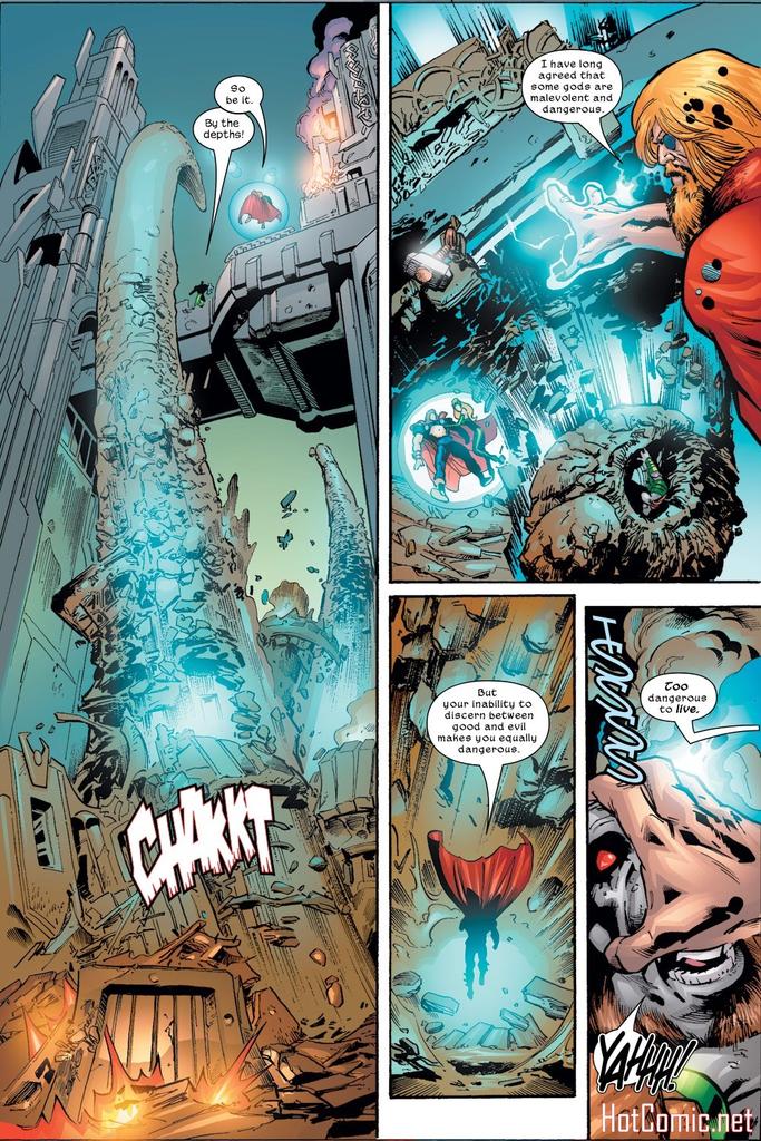 Desak overcomes a powerful onslaught of of the thorforce