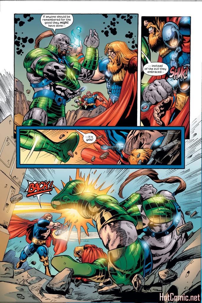 Desak overcomes a powerful onslaught of of the thorforce