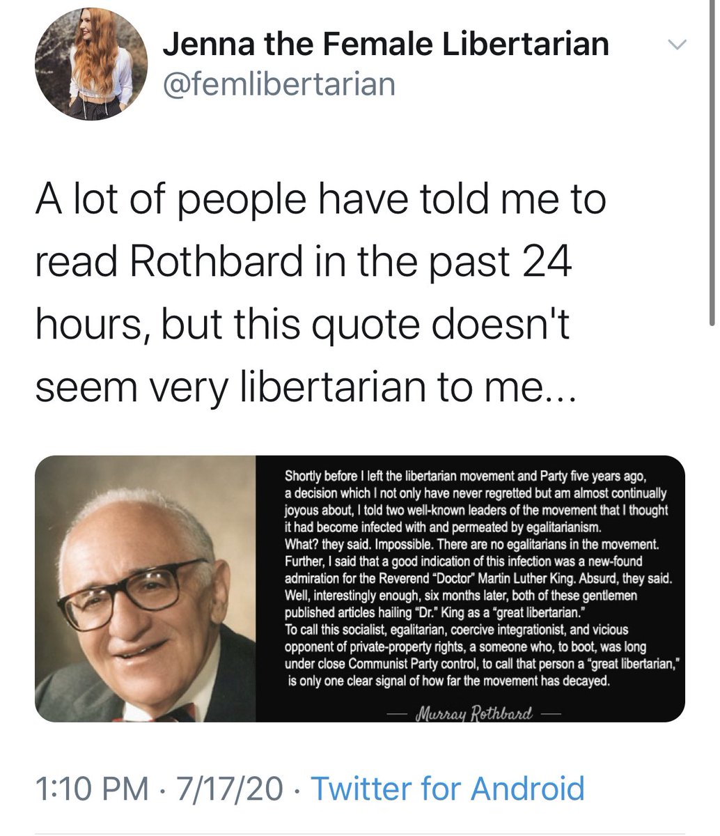 How to lose new libertarians. A play in three acts...