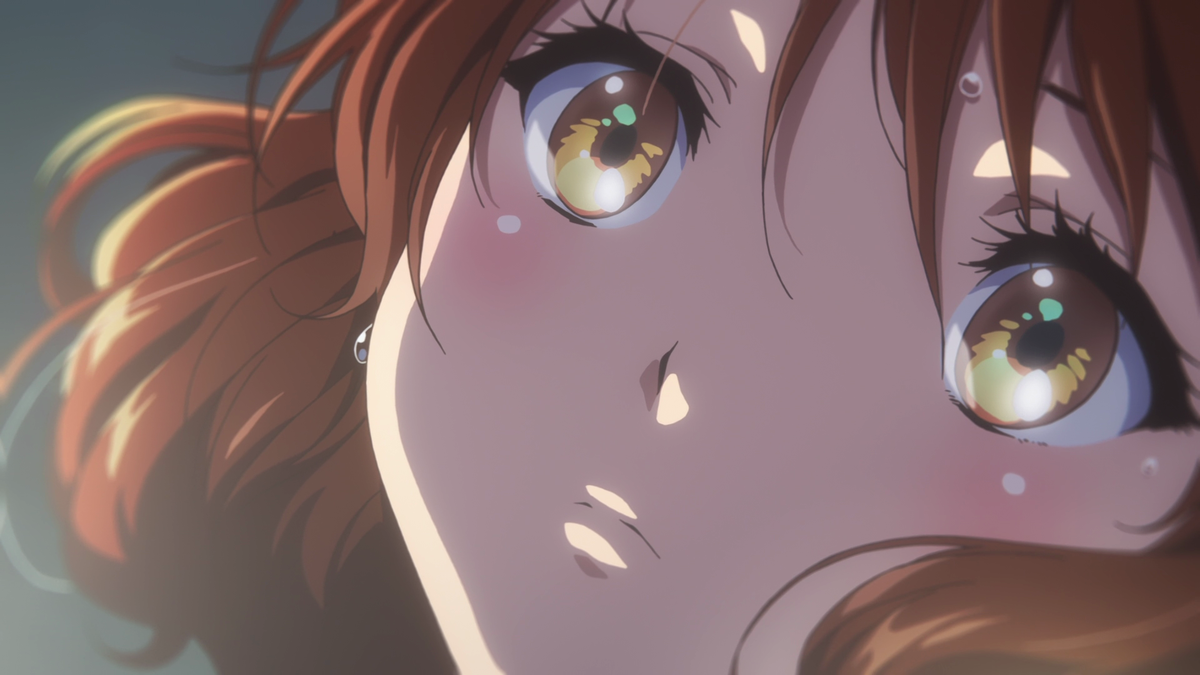 The interplay between lights and darks also represents Kumiko striving towards the light, the light symbolizing excellence and greatness. However, the bright background being blurry represents how this path towards light is hazy for Kumiko.