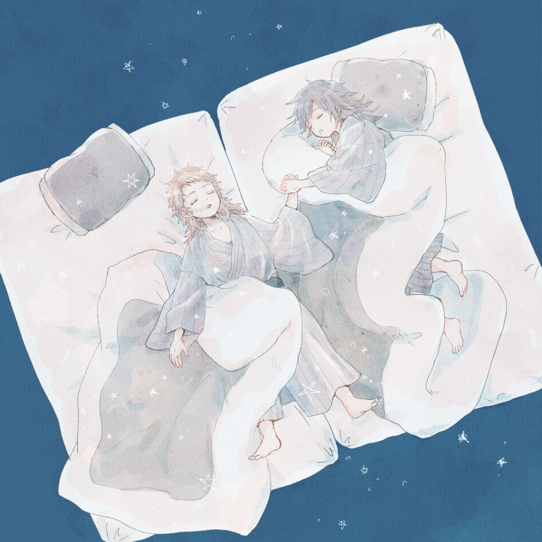 冨岡義勇 「もういちど君と眠りたい 」|やきいものイラスト