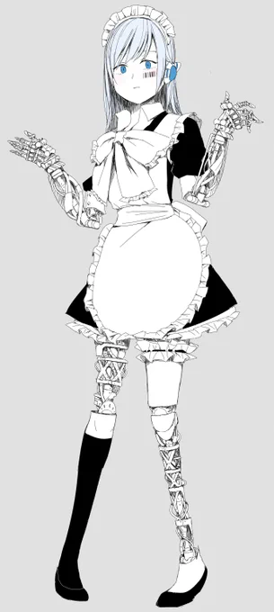 #女の子のイラストだけで興味を持ってくれる方へ届け
めか 