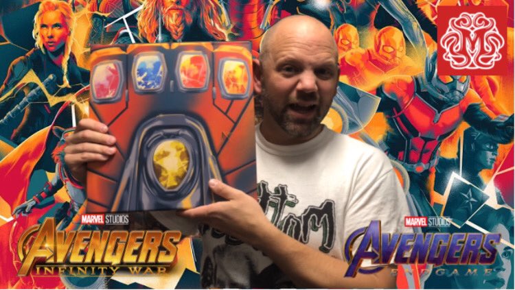 splatplastic's tweet photo. Tinman finally has the infinity / endgame boxset from @mondotees in his grasp, see him do a real deep and nerdy dive all all things Avengers! Out now on YouTube #avengers #infinity war #endgame #mondo 
https://t.co/lS8RMRaj55 https://t.co/F9WWdtid7z