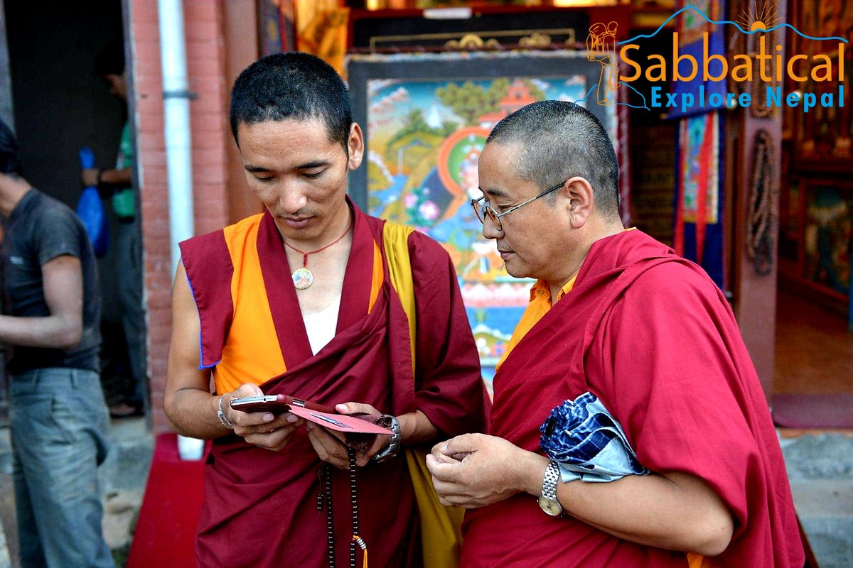 NepalSabbatical's tweet photo. Modern Monk!

#monks #monasteries
#Kathmandu
#NepalTourism #SocialTourism 
#NepalSabbatical #ExploreNepal #stupa #ExploreWithLocals #NepalReisen #NepalReise
#kathamandurundreise
#NepalKultur #NepalTrip #SocialTourismNepal #Buddhism #gapyear #gapyearprograms
#ShareWithPride https://t.co/dFl2eCJ6qi