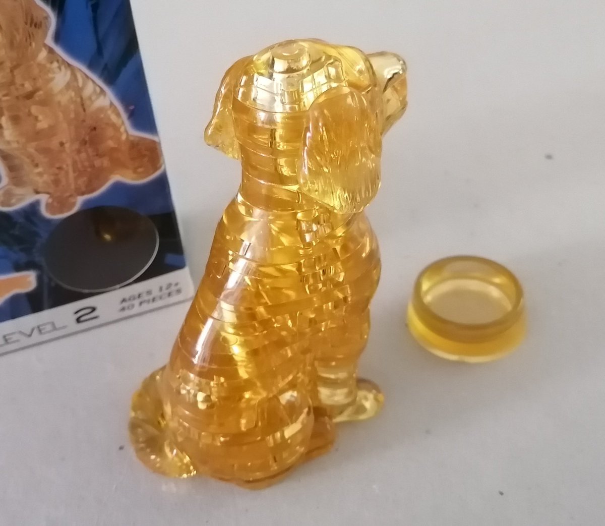 Cartwright_Four's tweet photo. Built a level-2, 40-pieces Original 3D Crystal Puzzle of a puppy dog. It even comes with a food bowl
Nice, quick build. Don't even try to build this without instructions : level-1 kits without instructions are fine, but not beyond that
#Bepuzzled #modelkit https://t.co/3005IeNryZ