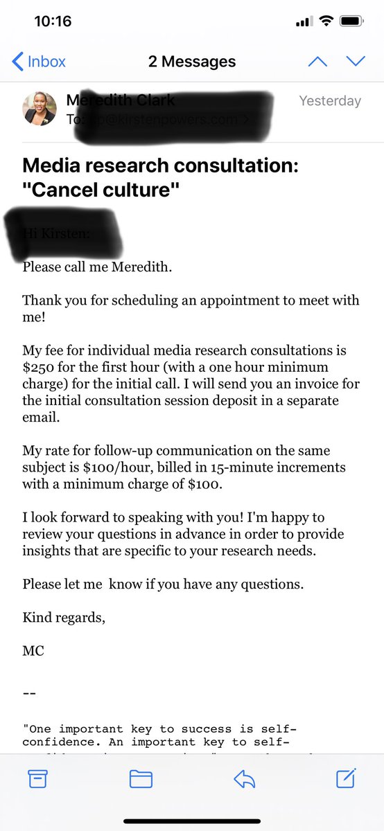 I see this isn’t a news media request, but a research interview that will be part of a trade (i.e., non-academic) book project. I reply: