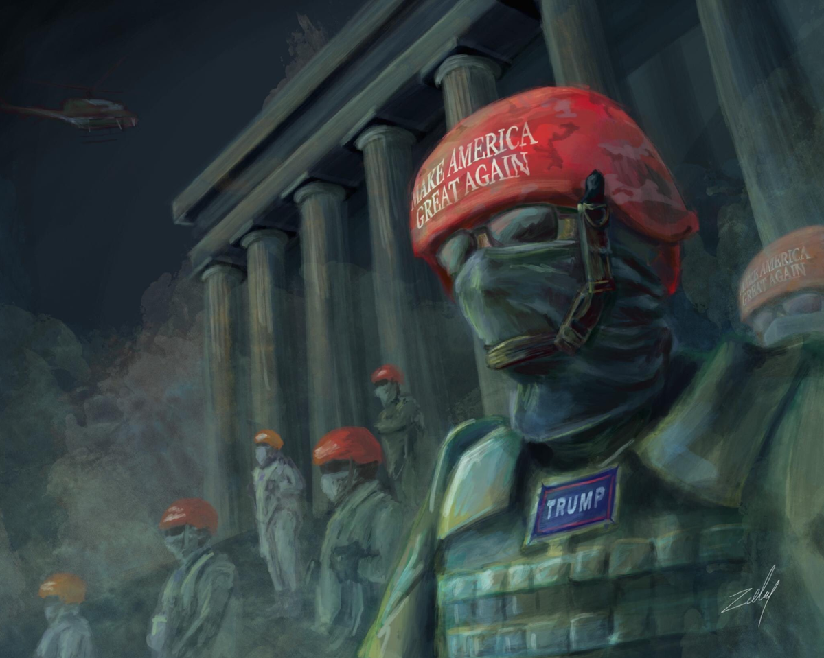 maddenifico's tweet photo. In 2016, many of us saw it coming.

And now it's here — in Portland.

#Gestapo #TrumpFascism #AMJoy https://t.co/A2jTo057cc