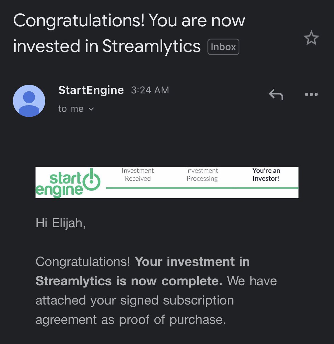 iApolloMedia's tweet photo. Proud member of the community! 🖤 @Streamlytics https://t.co/erP85oEqSH