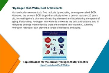 CoachJenieveb's tweet image. ULTRA H2 MOLECULAR HYDROGEN
Making your waterCup with straw and your body ultra healthy!Woman runningMan running

The highest mobile molecular hydrogen generator with human clinical studies that creates up to 1,500 parts per billion (PPB)
It turns potable water into SUPER -