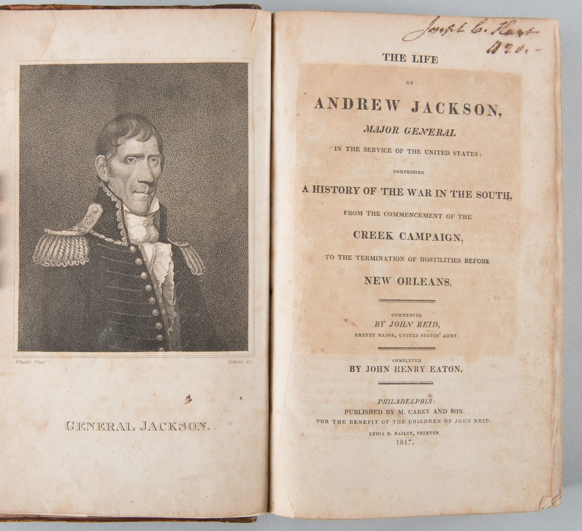 The Life of Andrew Jackson was a mythological portrait of Jackson that cast him as a living savior and god, a direct descendant of the newly mythologized Founding Fathers.It portrayed Jackson as an infallible man of destiny and cleaned up his scandals.8/