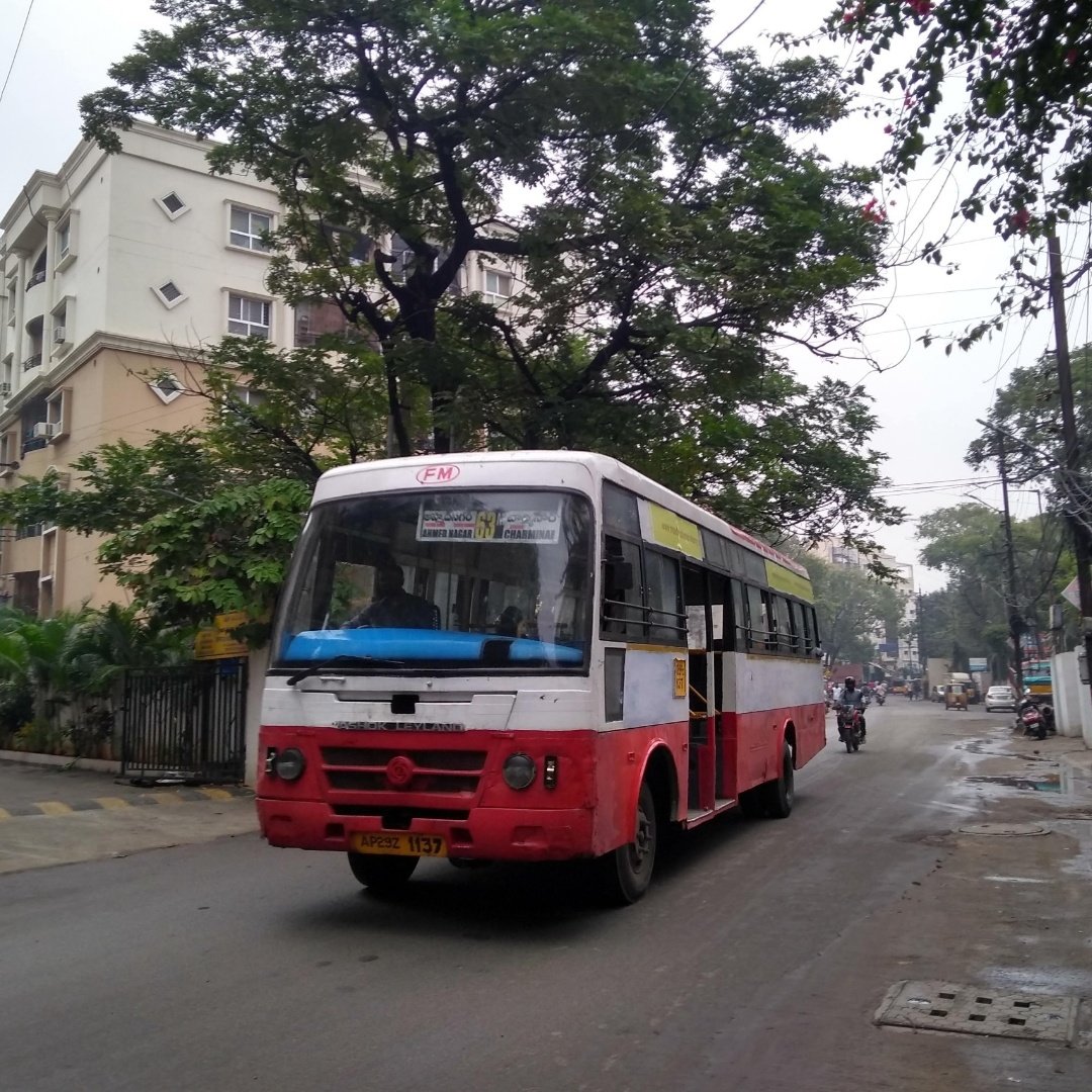Feel like adding more  Mini bus I used the most was this 63M. When I came back to work in Hyderabad, used this to skip all the maddening traffic at Lakdikapul + avoid crossing the road. What a route.