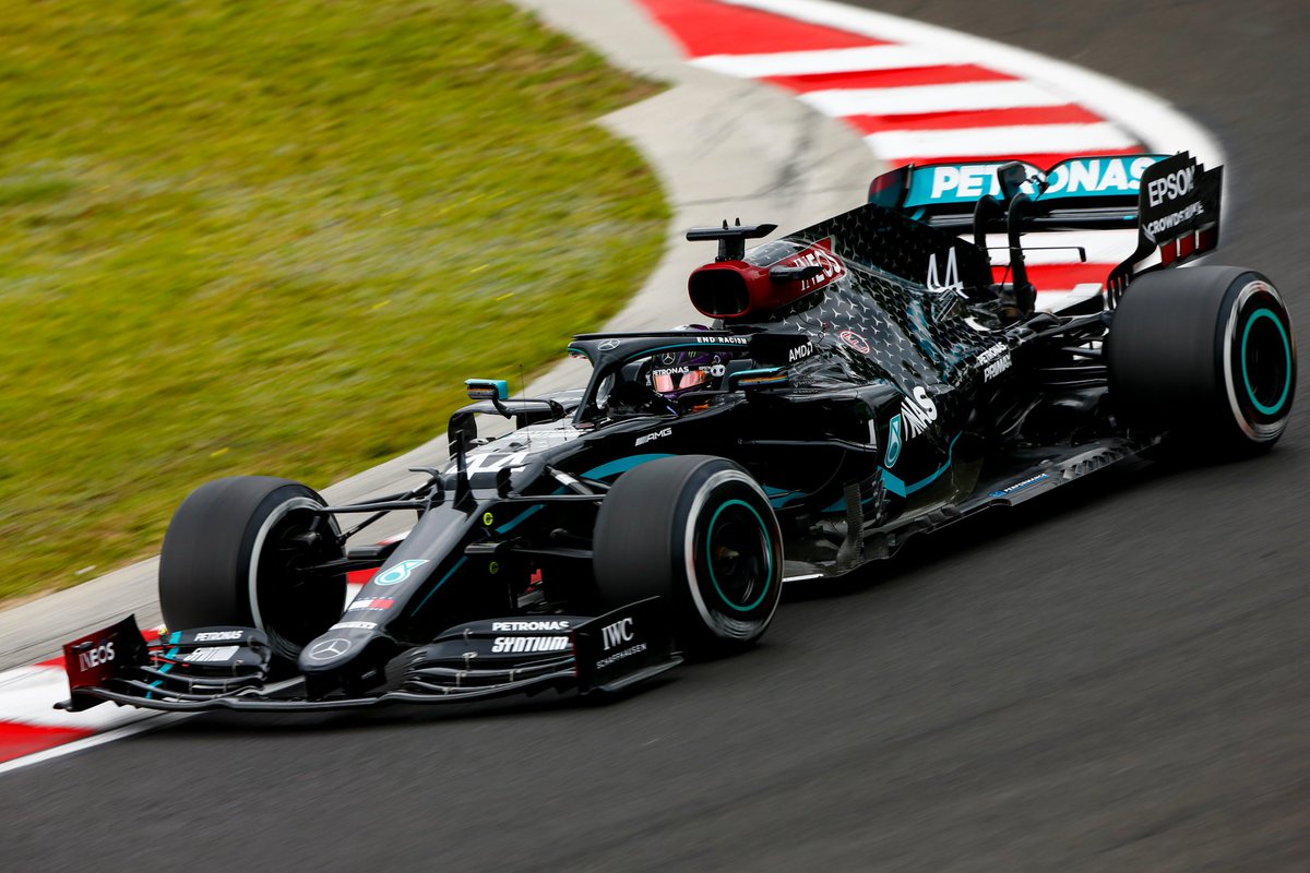 Boostiao's tweet photo. @LewisHamilton con la pole para el #HungarianGP de @f1
HAM, BOT, STR, PER, VET, LEC, VER

Mañana la carrera inicia a las 9:10 am https://t.co/P93nTTVm8a