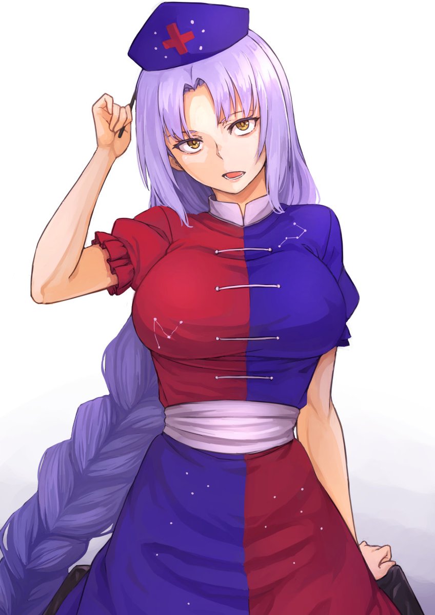 八意永琳 「落書き 八意永琳 」|kakoneのイラスト