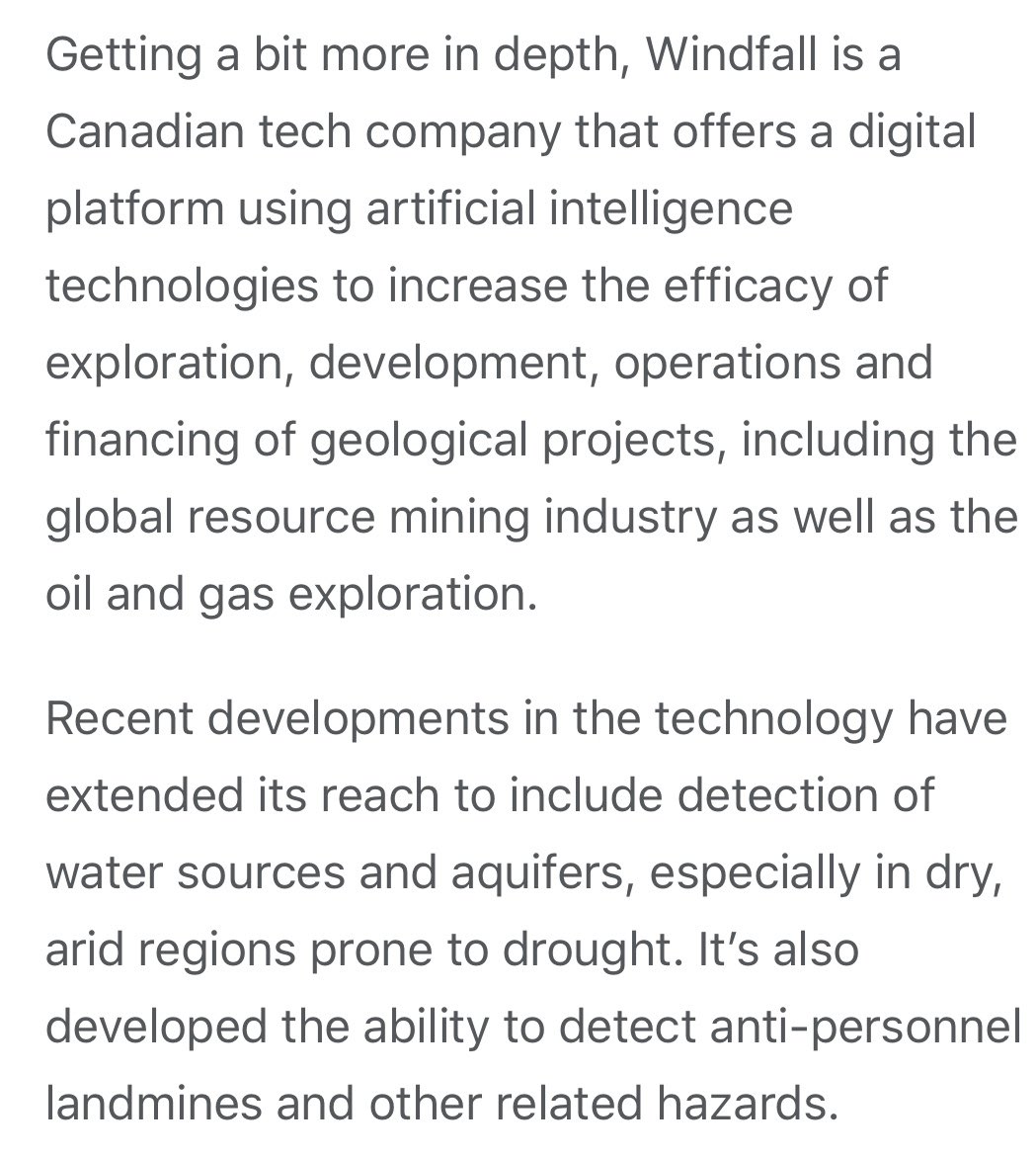 peedeeheenee's tweet photo. $WIN.V “This is how they make their money, and have been doing such for the better part of 15 years and over 86 successful projects.” #EquityGuru #WindfallGeotek $MJXFF #AI #EV #CARDS #Robinhood #RobinhoodTraders  #TSX #Mining #Gold #RedLake #KirklandLake #Codelco #GreatBear https://t.co/AgdHRFYmxb