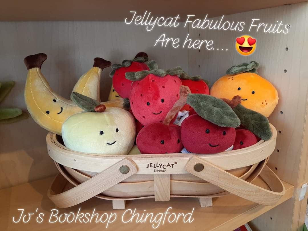 ChingfordBooks's tweet photo. The Fabulous Fruits are new and in stock 📚💕
Pop along to your local bookshop and find a new Jellycat friend 👀
Find the new additions now in stock!
#JosBookshop #Chingford #London #E4 #WalthamForest #LBWF #IndependentBookshop #WhereYouShopMatters #BuyLocal #PopToTheShop 📚💕 https://t.co/7dUX98m1vu