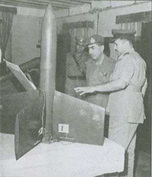 In 1959 a study on feasibility of a first gen ATM was proposed at a budget of Rs. 6 lakhs. Wind tunnel testing was started at IISC, Bengalore. Full set of force and momentum test was completed by 1961. It had a speed of 250-300 fps. Requirement was of a 2 km range missile.