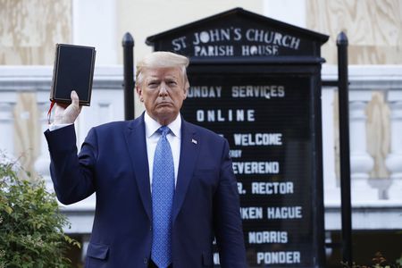 In this moment, I'd like you to remember Trump standing with the Bible and calling himself the "President of Law and Order."He was telling you then. He was the determiner of the law and would do anything to "save it." Including breaking it.13/