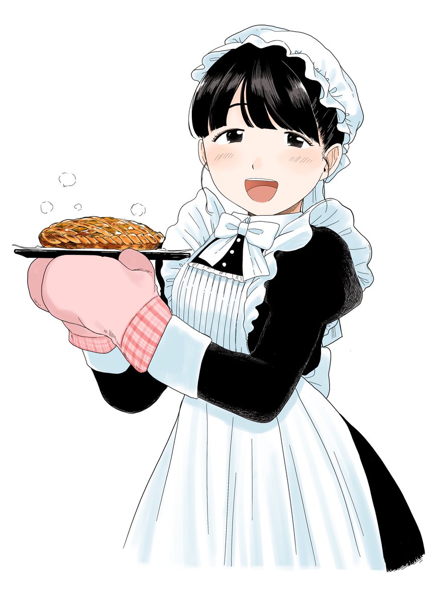 なご村 12月個展 綺麗なメイドさん 女の子のイラストだけで興味を持ってくれる方へ届け