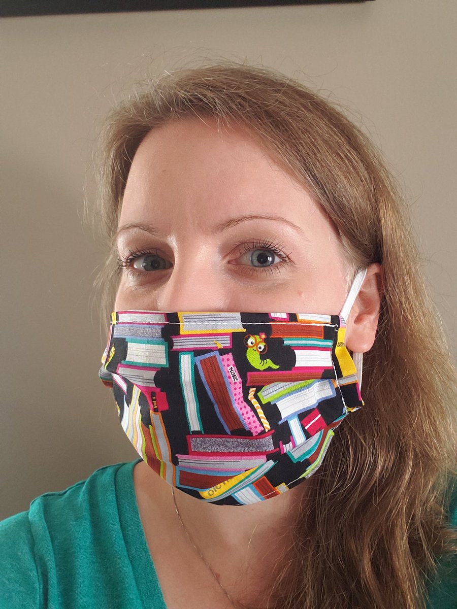 June_Smalls's tweet photo. Book Worm Mask!!
#kidlitformasks https://t.co/cGk5sWKzW7