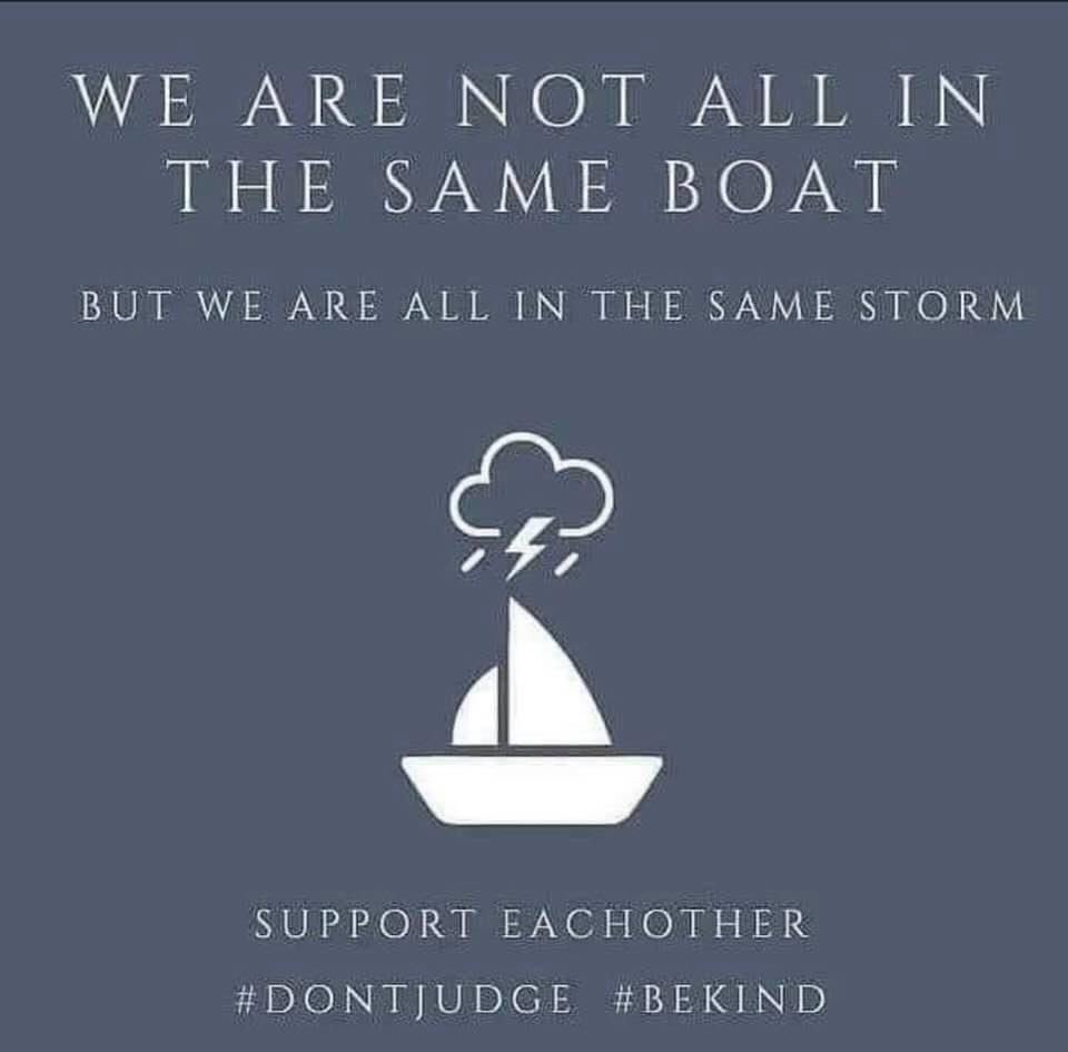 OxbowPS's tweet photo. Be kind to one another. https://t.co/dehOc7z6WI