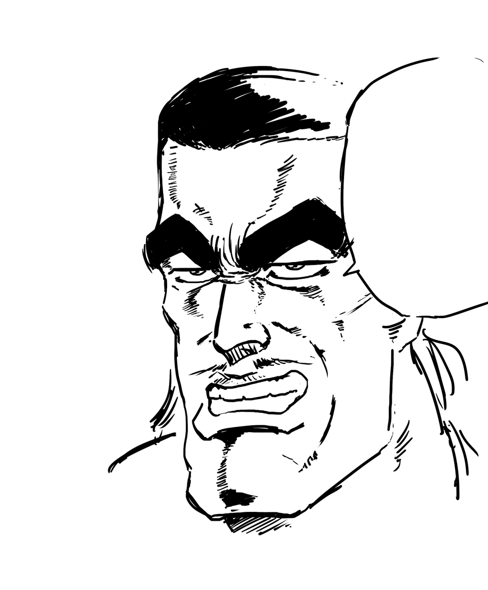 寝る前に何かをある程度形にしようと思って描いたのがさっきのラフの続きじゃなくてこれ 