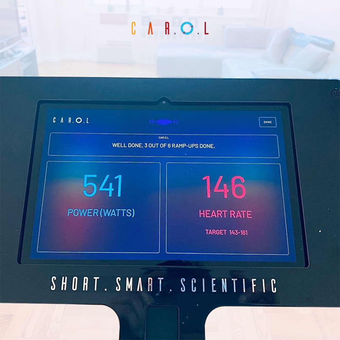 thecarolbike's tweet photo. Set your desired power and see how long you can sustain it. Unlike resistance training on other stationary bikes, CAR.O.L automatically adjusts the resistance as your RPM changes. This means you focus on the workout not the dials. #carolfit #thecarolbike https://t.co/c7IwnKJhVw
