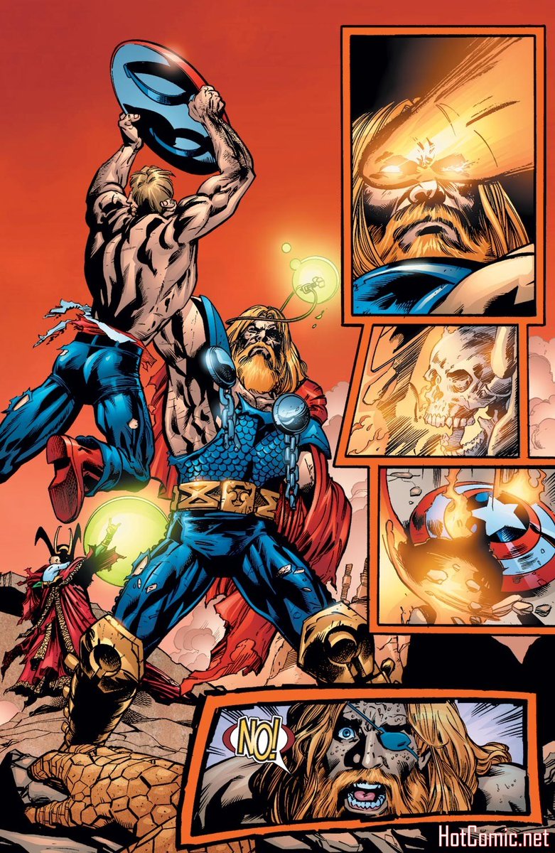 King thor roasts captain America