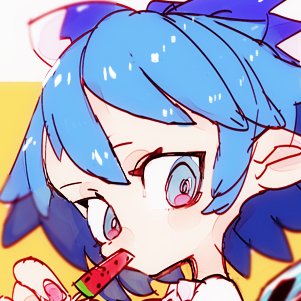 チルノ(東方Project) 「lotte. 」|tzslのイラスト