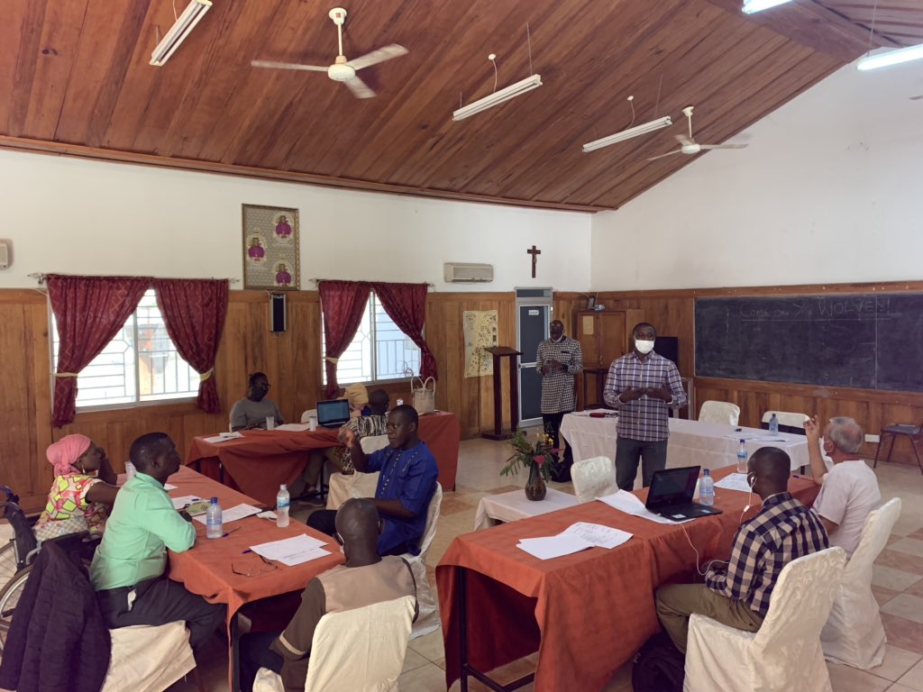 ARTICLE19Gambia's tweet photo. “Management of Income Generating Activities and Implementation plan” presented by Mr Sadibou Jammeh, Business Dev. Services Manager of GIEPA 
#consultativeworkshop
#PersonswithDisabilities
#TheGambia
@EUinTheGambia @FatouJagneS @article19wafric https://t.co/gLLAI4HEgd