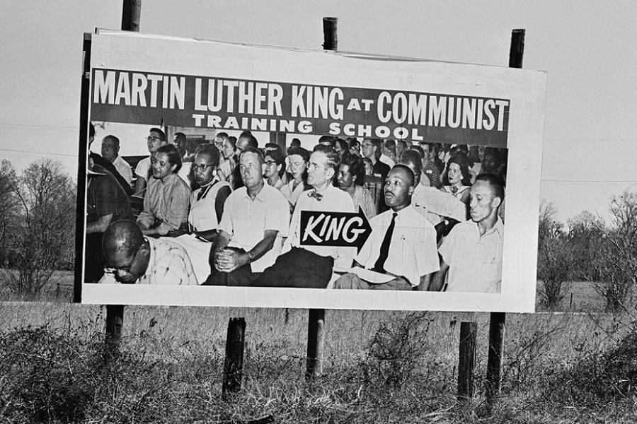 Civil Rights leaders like Martin Luther King Jr were portrayed as communist traitors and being puppets of an anti-American conspiracy.They violated their rights, intimidated them, threatened them. All because they believed they were "protecting" America.22/
