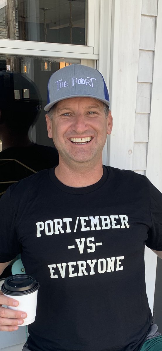 EddieGallagher's tweet photo. Working front porch at The Port! #PortDays https://t.co/IOXzDuzGv1
