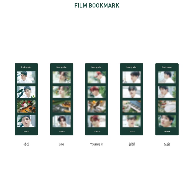 [WTS/LFB]Day6 2019 Scentographer Film Bookmark 55 x 170 mm all members available DOP: within 10 days upon arrival Php 350 each + LSF with freebies from us Reply mine + member to reserve! 