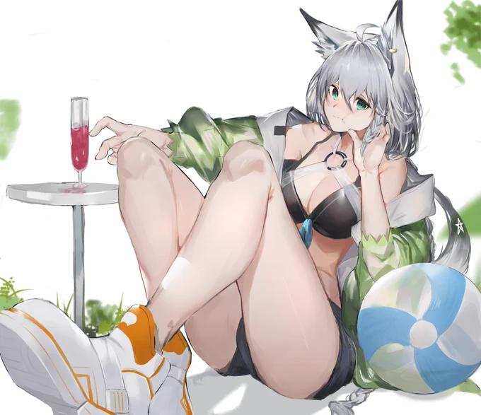 フブキング
#絵フブキ 