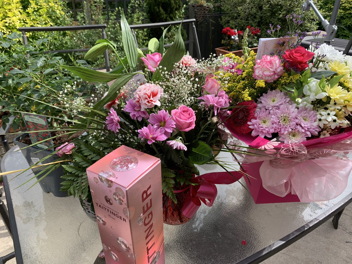 peterpantp's tweet photo. A Cherry Tree, a Peter Pan Rose, a crisp bouquet, Tree of life jewellery, flowers, cards, champagne to name a few gifts, special words and so much love 💔 eternally grateful and filled with happy memories. Thank you @BedsNurserySchs @CEOTDET @mngroves @StJamesHead https://t.co/06hk16PVEh