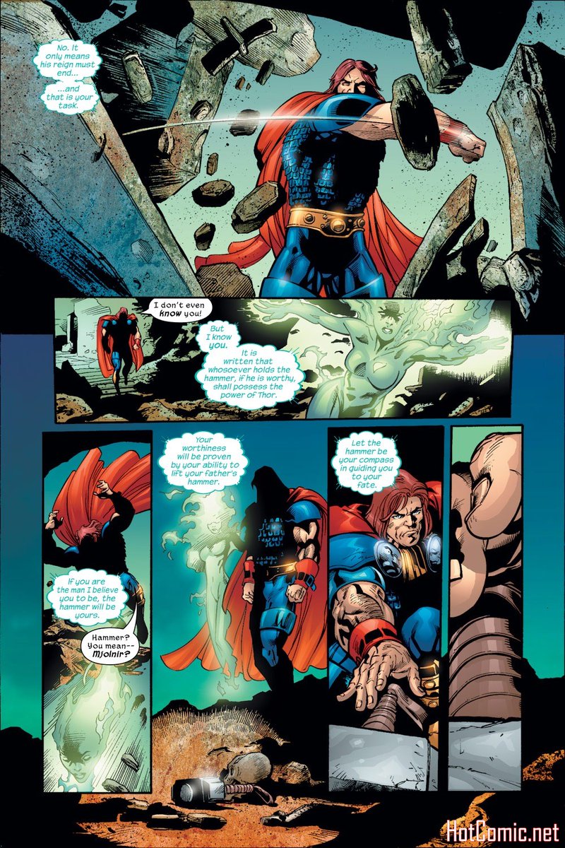 Mangi is worthy of mjolnir