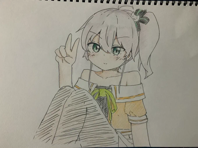 せっかくだから落書き上げとこ
まつりちゃんとカオルくん 