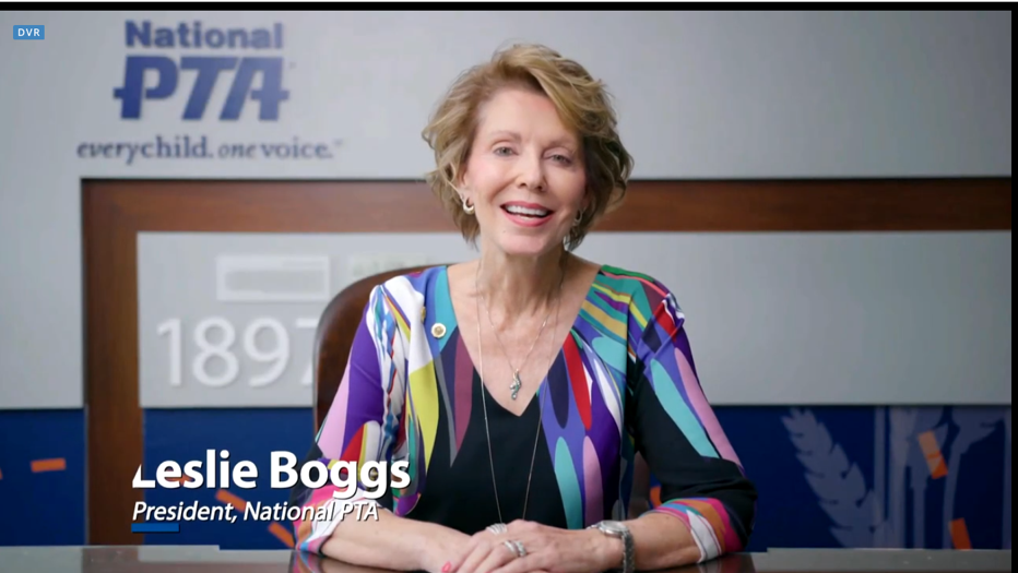 ACC_PTA's tweet photo. Thanks to National PTA President Leslie Boggs for speaking to us at #FLPTA2020VLC! https://t.co/q9UGdYrDMA