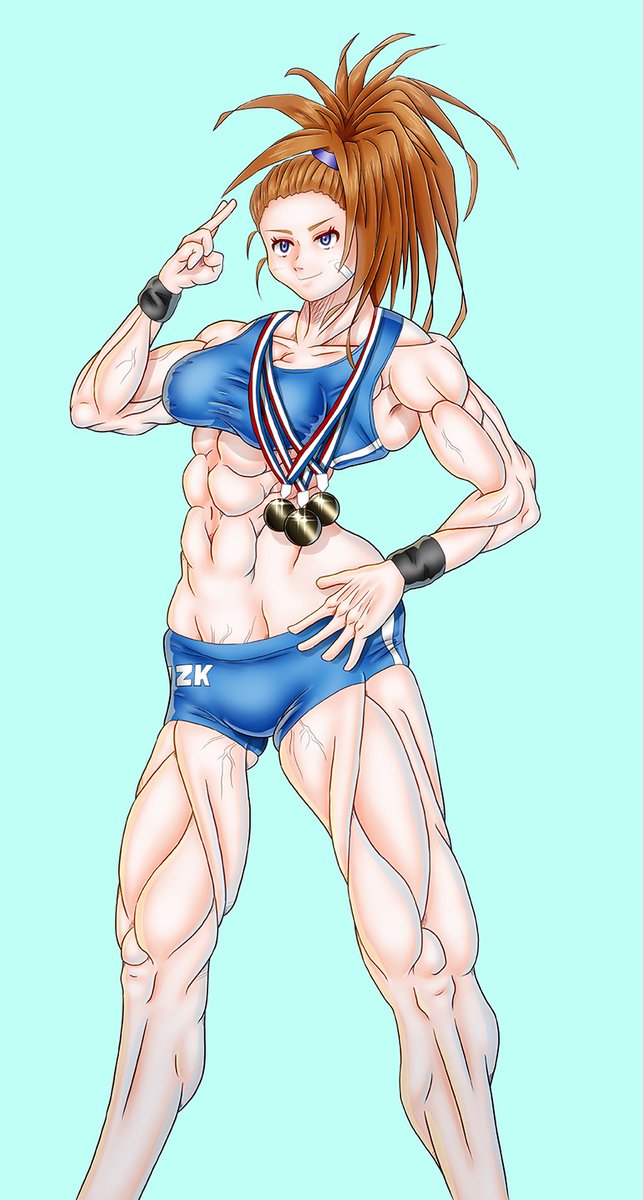 宮里胡瓜 女の子のイラストだけで興味を持ってくれる方へ届け マッチョな女の子ばかり描いてますけど