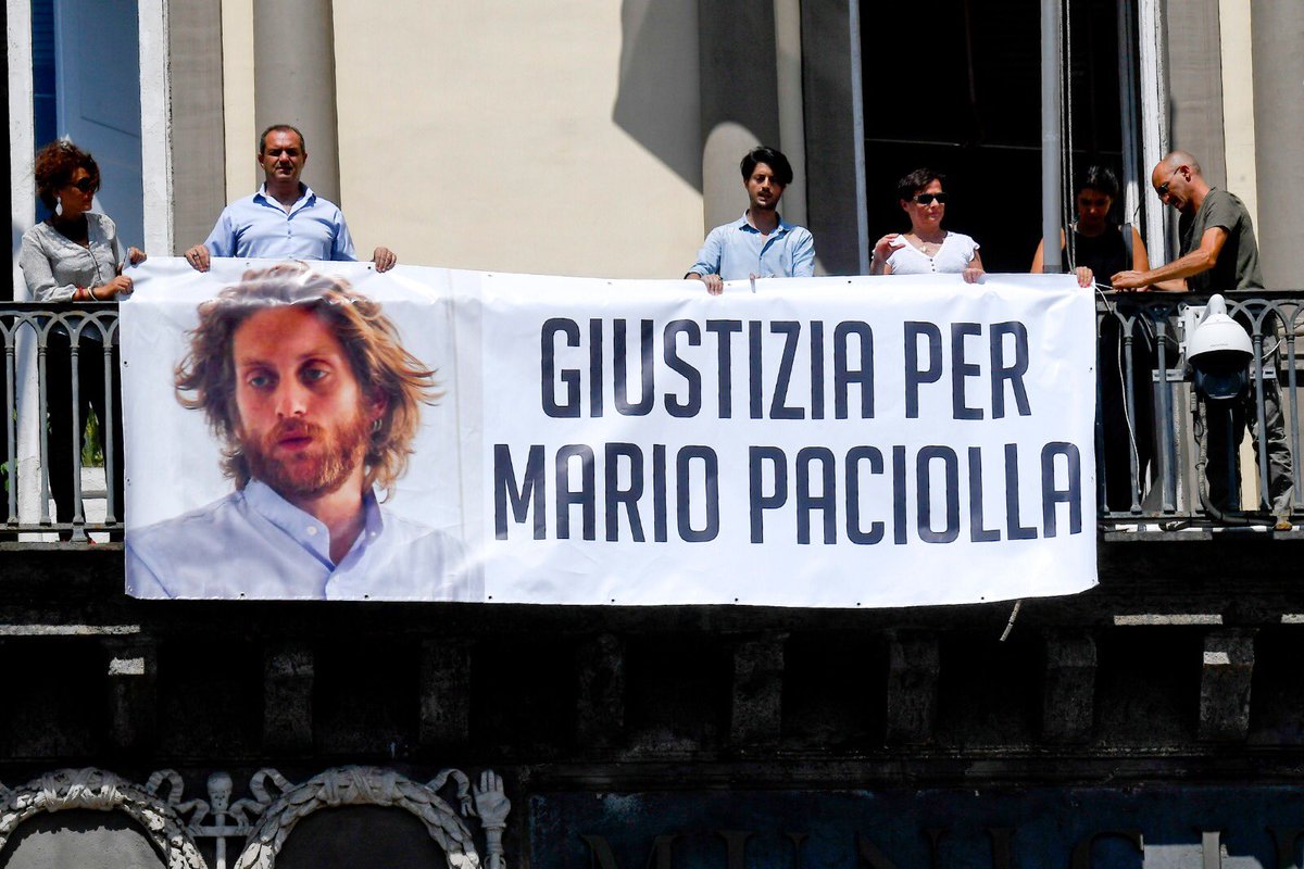 demagistris's tweet image. Verità e giustizia per #MarioPaciolla orgoglio di #Napoli