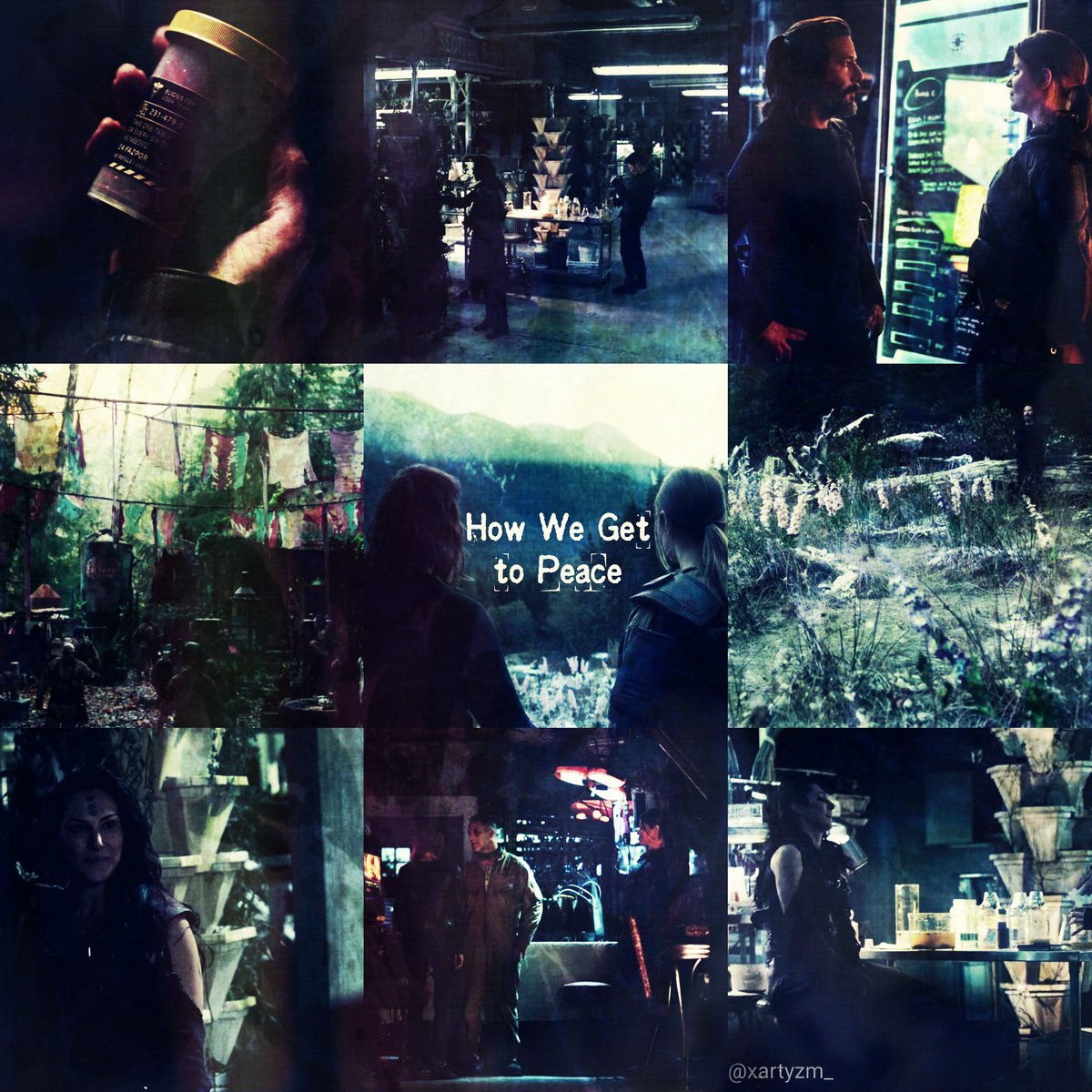 xhomesick_alien's tweet photo. 5x08 "How We Get to Peace"
#The100 #MarcusKane #CharmaineDiyoza #AbbyGriffin #MontyGreen #KaraCooper https://t.co/ipkxQtv4ud