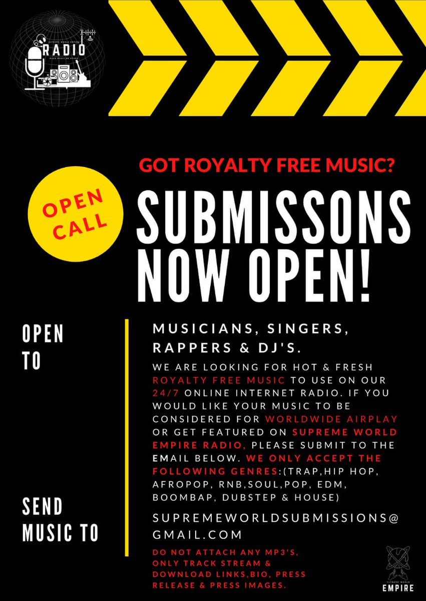 Supreme World Empire Radio tweet media